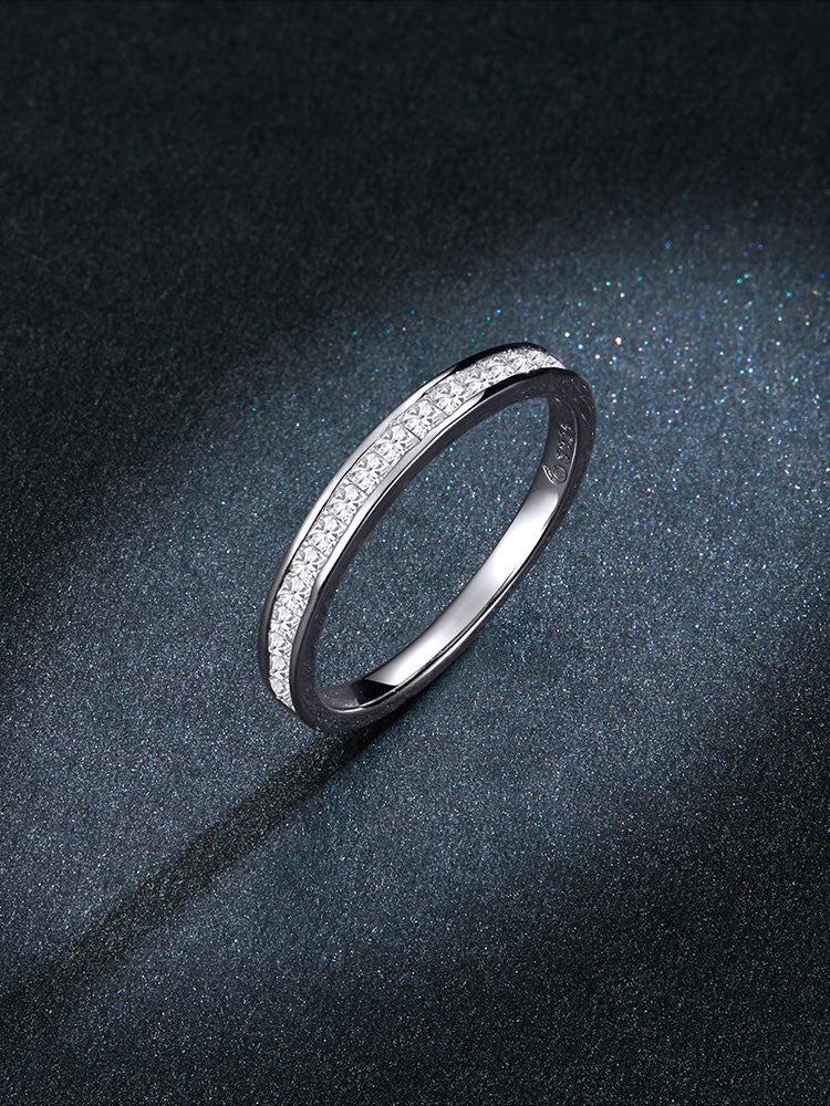 Silver Zirconia Finger Ring